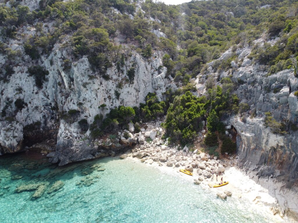 Spiaggia di Ziu Santoru, nel Golfo di Orosei