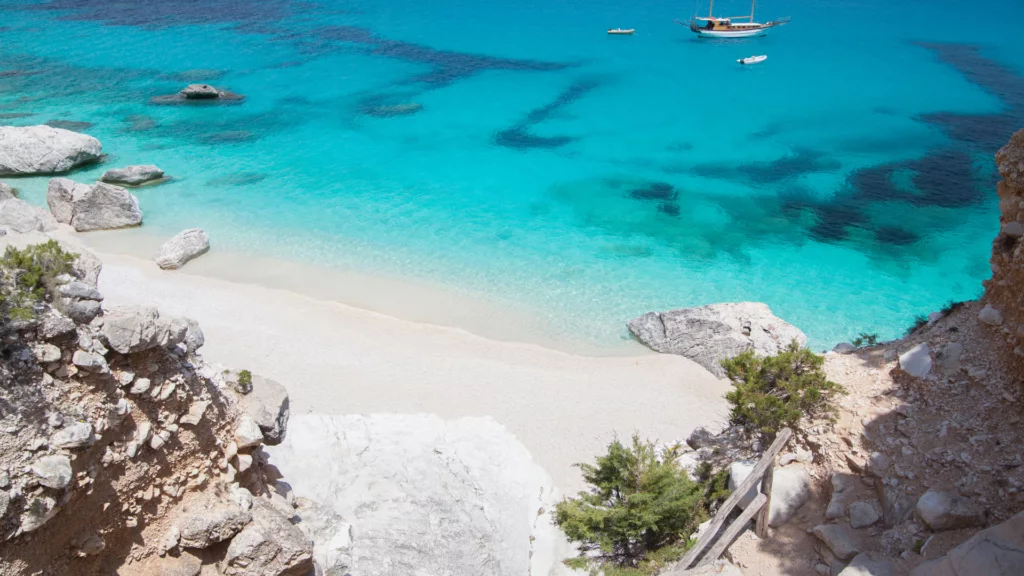Vista dall’alto di Cala Goloritzè